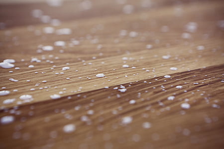 drops, drops of milk, floor, milk, wood - Material, backgrounds, close-up