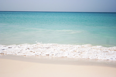 stranden, sommar, Aruba, havet, resor, Holiday, lugnt