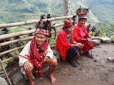 필리핀, 루손 섬, 논, 사람들, 아시아, 문화, 인도