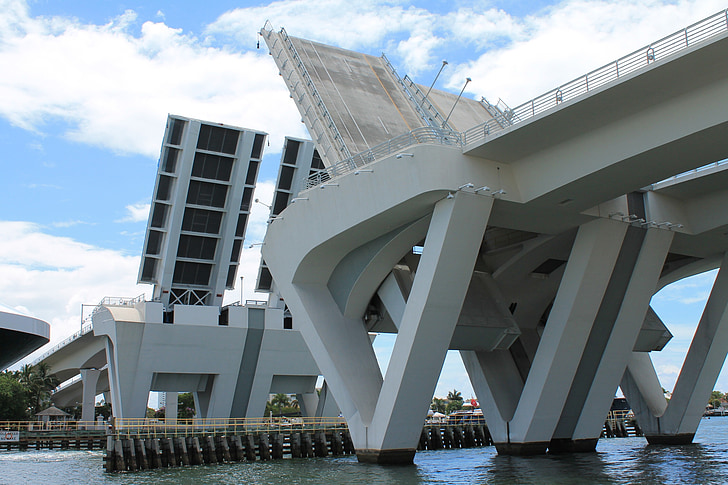 padací most, Most, rieka, Architektúra