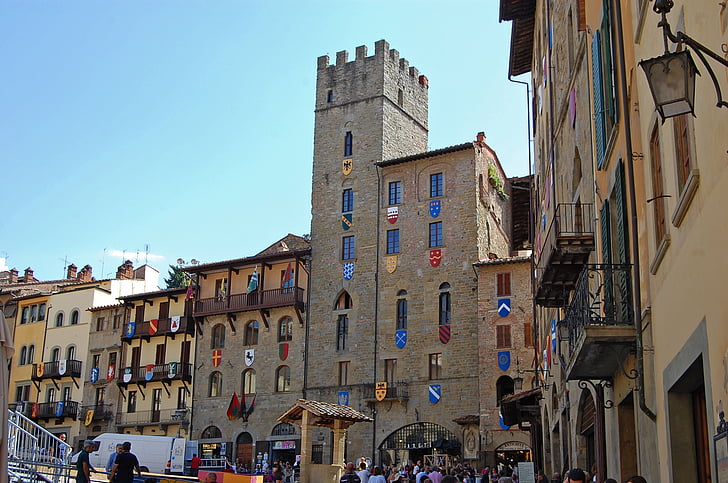 Itálie, Toskánsko, Arezzo