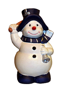 Snow man, Kerst, sneeuw, eismann, sneeuwpoppen, winter, koude
