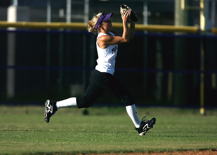 Softball, tüdrukud softball, outfielder, Sport, saagi, väljakumängija, Teismeline