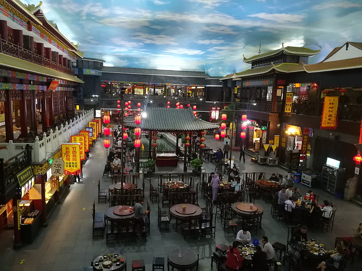 Kaifeng, le marché de nuit, charme d'antan