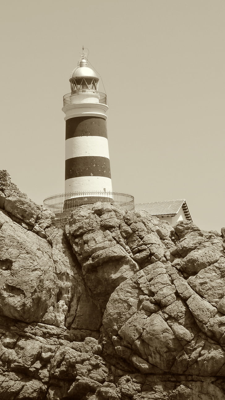 Lighthouse, Cliff, Rock, Mallorca