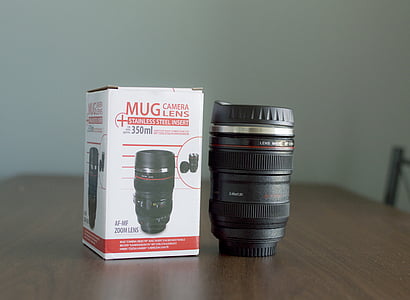 mug, drink, box, objective, picture, device, photography