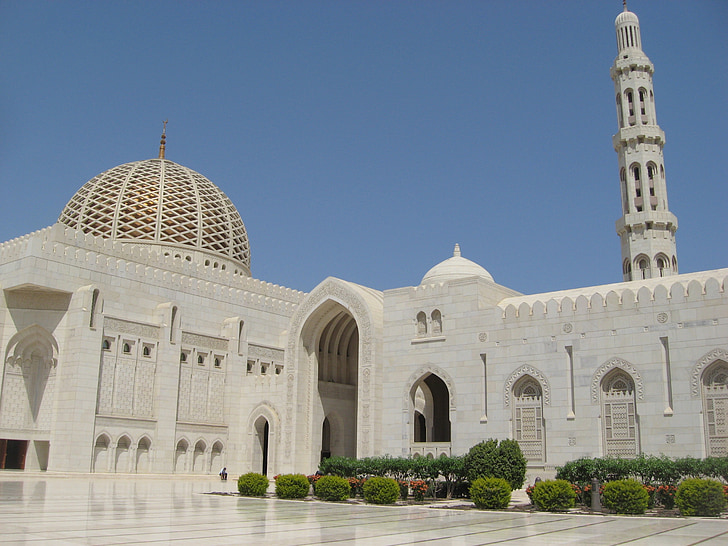 Muscat, Oman, moskeen
