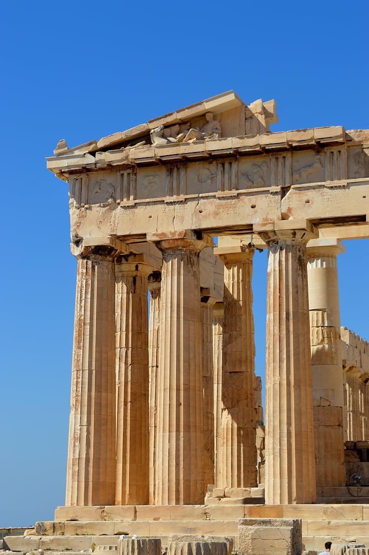 Grieķija, Athens, Acropolis, vēsture, vēsturisko, templis, risma