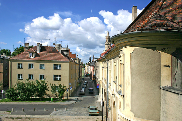 Opole, Schlesien, gamla stan
