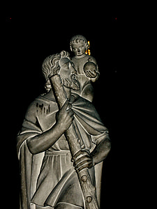 Statue, Kathedrale, Reims, Frankreich, Apostel, Engel