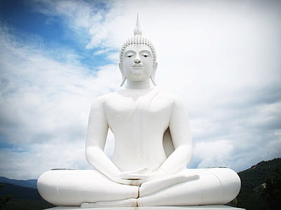 Buddha, Indien, sinne, bön, konceptet, buddhistiska, buddhismen