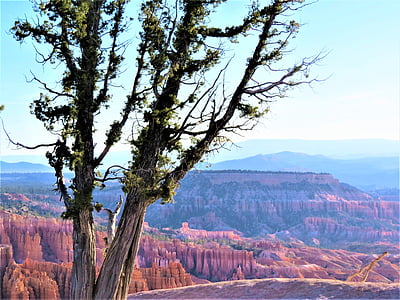 Bryce canyon, Utah, pěší turistika, východ slunce