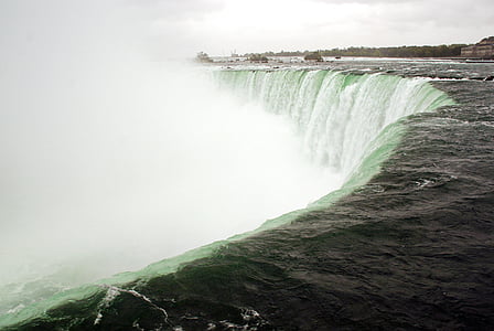 Kanada, Niagara, Kanada falls, Teluk, awan, bahaya, Tampilkan