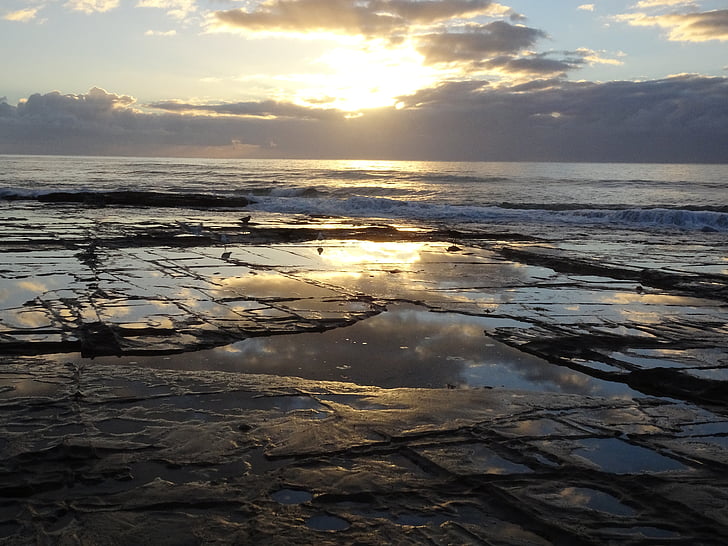 lorne, beach, sunrise, geology, cloud, dawn, morning