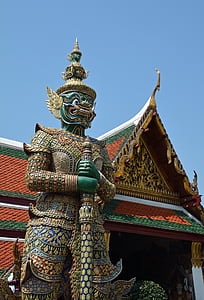Thailand, Bangkok, Temple, af wat phra kaew, religion, historie, arkitektur