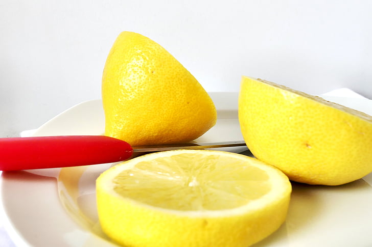 citrusfrukter, citron, citrusfrukter, gul, frukter, vitaminer, Lime