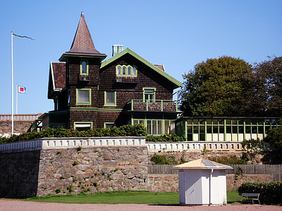 Casa, Villa, in legno, architettura, esterno, Residence, Casa
