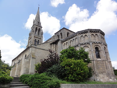 bassens, Gironde, Saint-pierre, Kirche, Gebäude, religiöse, außen