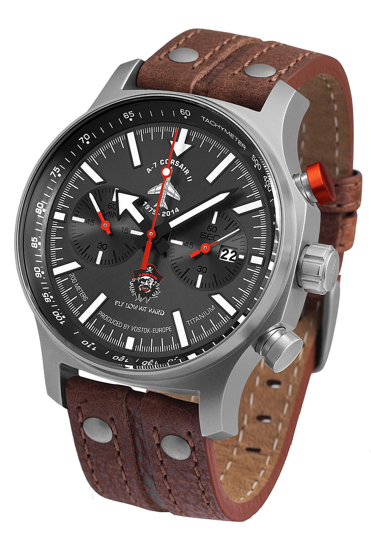 watch, corsair, vostok europe, a7, accessories, male, wristwatch
