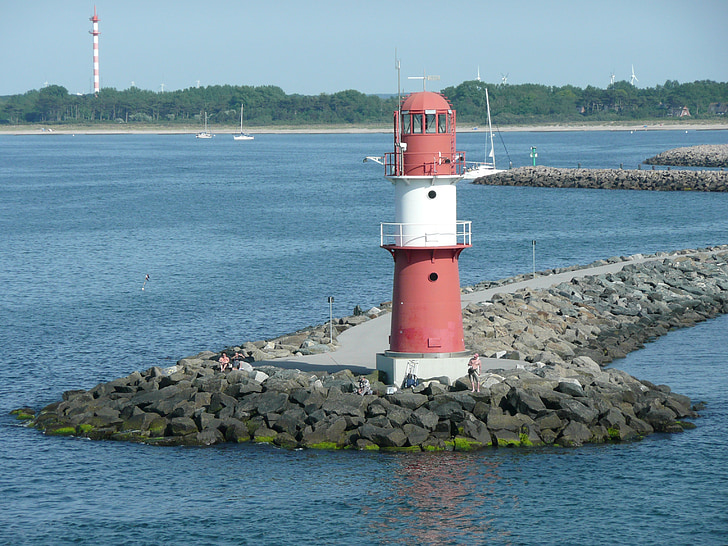 sea, beacon, germany, lighthouse