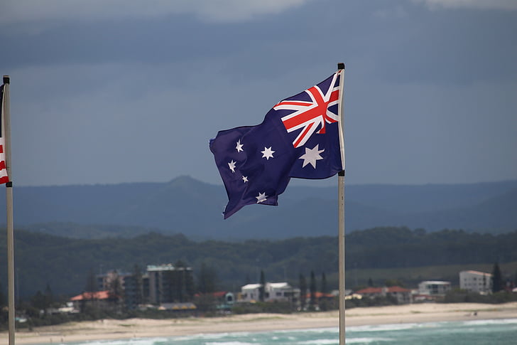 flag, Australien, australske flag, symbol, Aussie, ikon