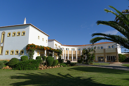 Słońce, Hotel, Algarve, Luz bay