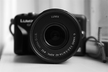 Lumix, kameran, lins, SLR, fotografering, kamera - fotoutrustning, utrustning
