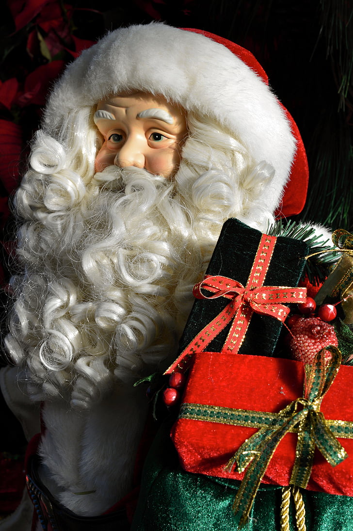 Santa claus, jul, Xmas, december, helgdagar, säsongsbetonade, Holiday