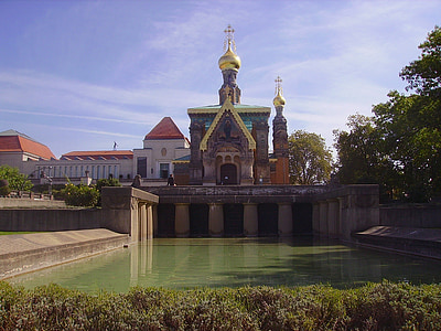 russia, church, russian orthodox, building, steeple, spire, faith