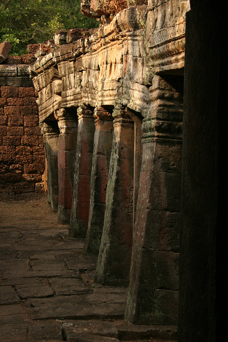 Angkor, Wat, Kambodža, kirik, Aasia