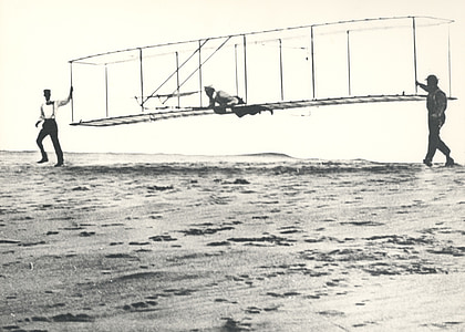 invención, hermanos Wright, avión, Ciencia, intento de, prueba, Lárgate
