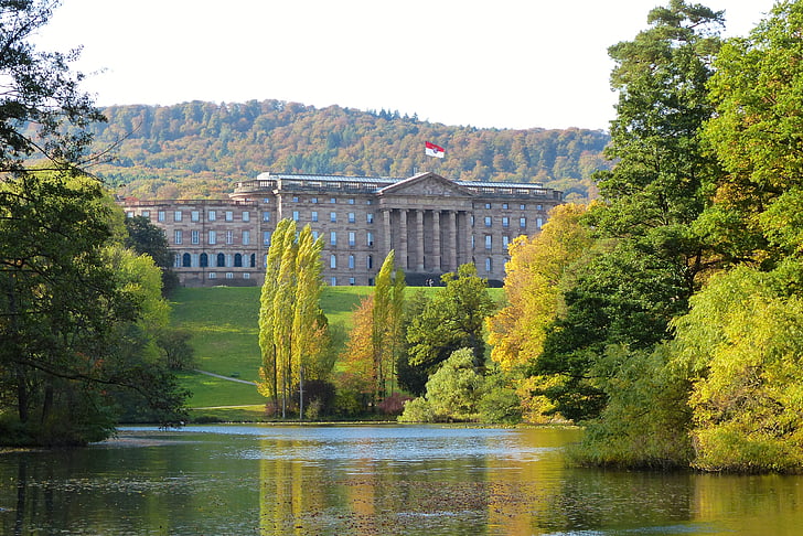 Castillo, Parque, Parque de la montaña, Hércules, Patrimonio de la humanidad, Kassel, Hesse