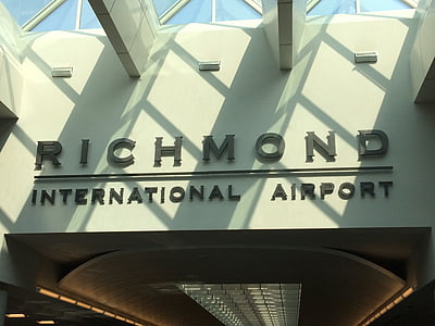 Lotnisko, Richmond, transportu, podróży, Architektura