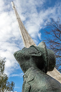 Venemaa, borovsk, Vanalinn, tsiolkovsky, Monument, cosmist, Cosmos