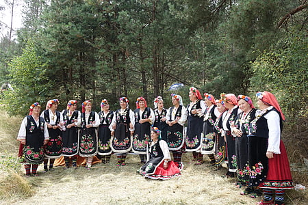 traditionelle, Ethno, ethnische, Folk, Folklore, fest, Festival