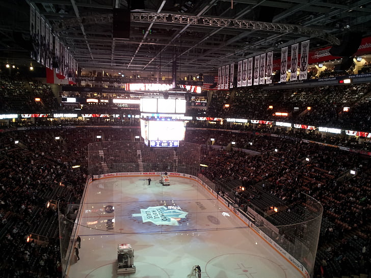 Hokej na lodzie, Toronto, NHL, gra, na lodzie, Maple leafs, Sport