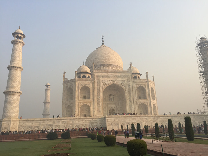 Taj mahal, India, Azië, Taj, Mahal, Agra, het platform
