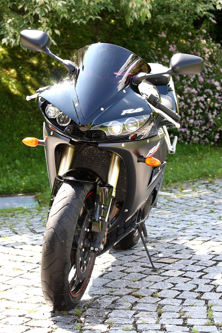 Yamaha, motocikls, R6, 600, transportlīdzekļa, Sports, sporta motociklu