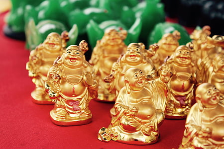 Bangkok, Buda, oro, meditación, budismo, Tailandia, Asia
