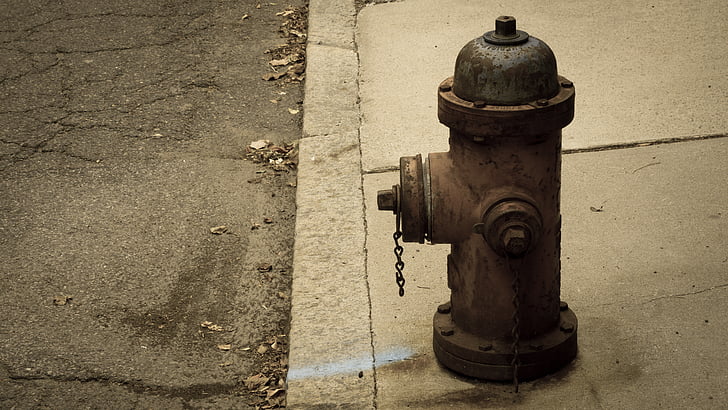 hidran kebakaran, hidran kebakaran, Hydrant, api, merah, darurat, tekanan