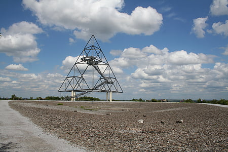 tetraedrom, bottrop, Nemčija, območju Ruhr, umetnost