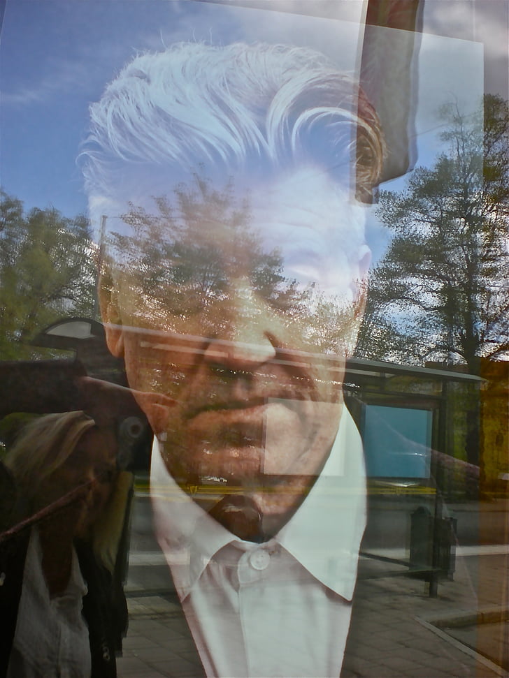David lynch, zrcadlení, výkladní skříň, fotograf, Stockholm