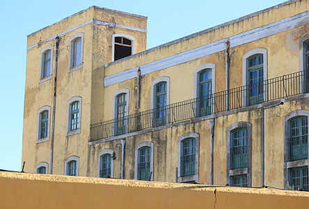Portugal, Far, edifici, paret, fàbrica, abandonat, vell