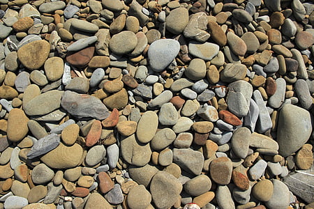 Pebble, cailloux, Rock, pierres, arrière-plan, sur, dodu
