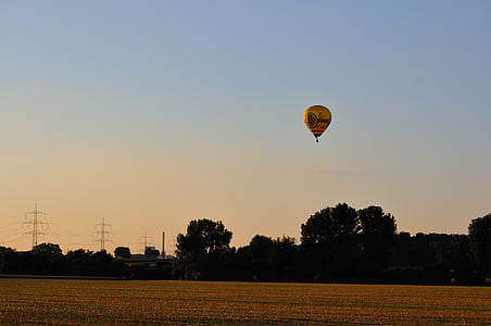 Ballon, Fahrt mit dem Heißluftballon, Heißluftballon, fliegen, Natur, Himmel, Luftfahrzeug