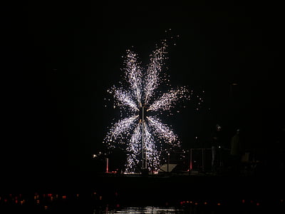 fireworks, wheel of fire, pyrotechnics, pyrotechnic body, fireworks art, event, town festival