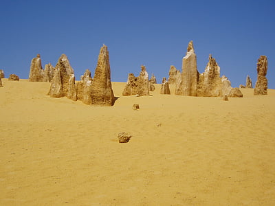 Ausztrália, west coast, Pinnacle-sivatag