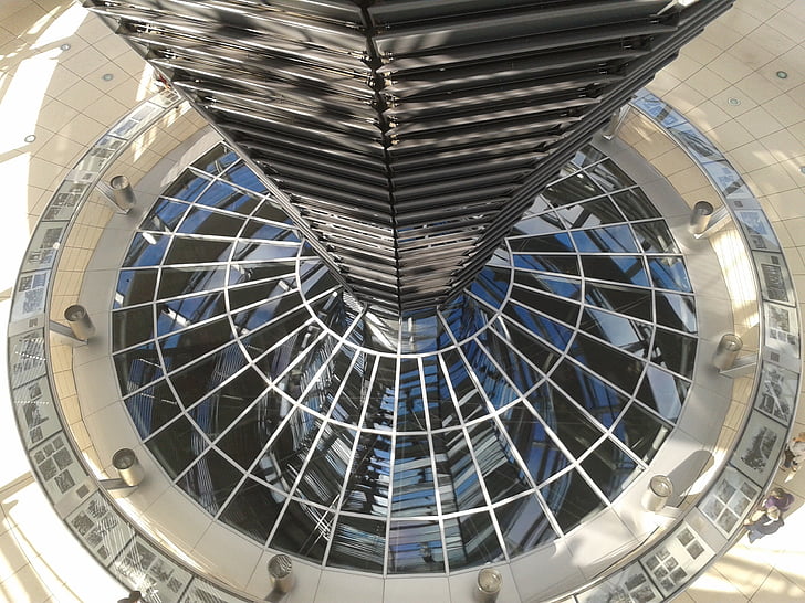Berlin, Bundestag, Nemčija, Reichstag, kapitala, stekleno kupolo