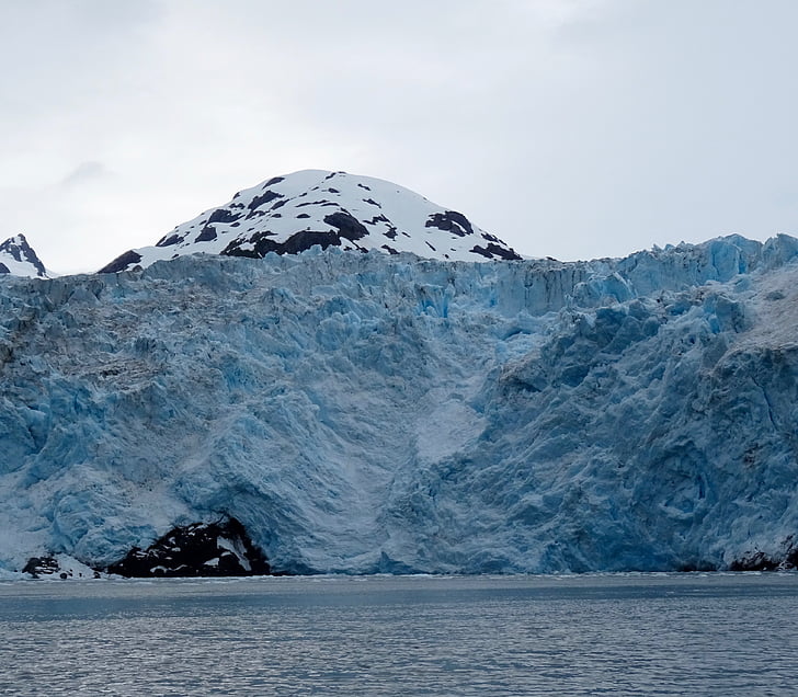 glacera, Alaska, gel, l'aigua, neu, escèniques, iceberg