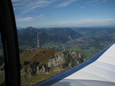 Allgäu, greened, Durach, let, planine, Cessna, letjeti